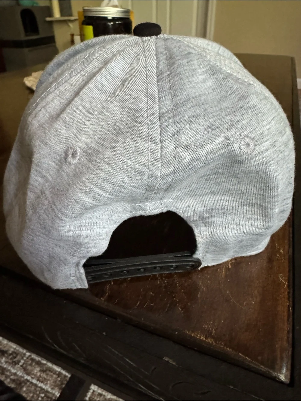Roblox Youth Snapback Hat Gray Black Official Roblox Corp